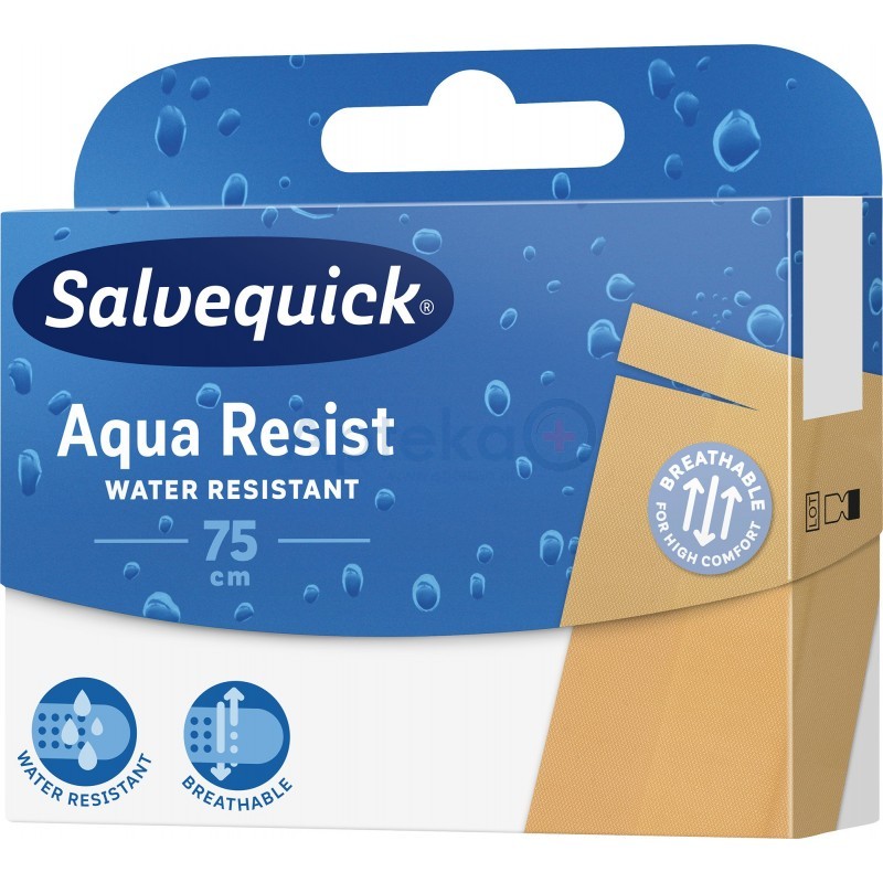 Salvequick Aqua Resist plaster do cięcia 75cm 1op.