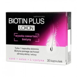 Biotin Plus Loxon kapsułki 30 kaps.