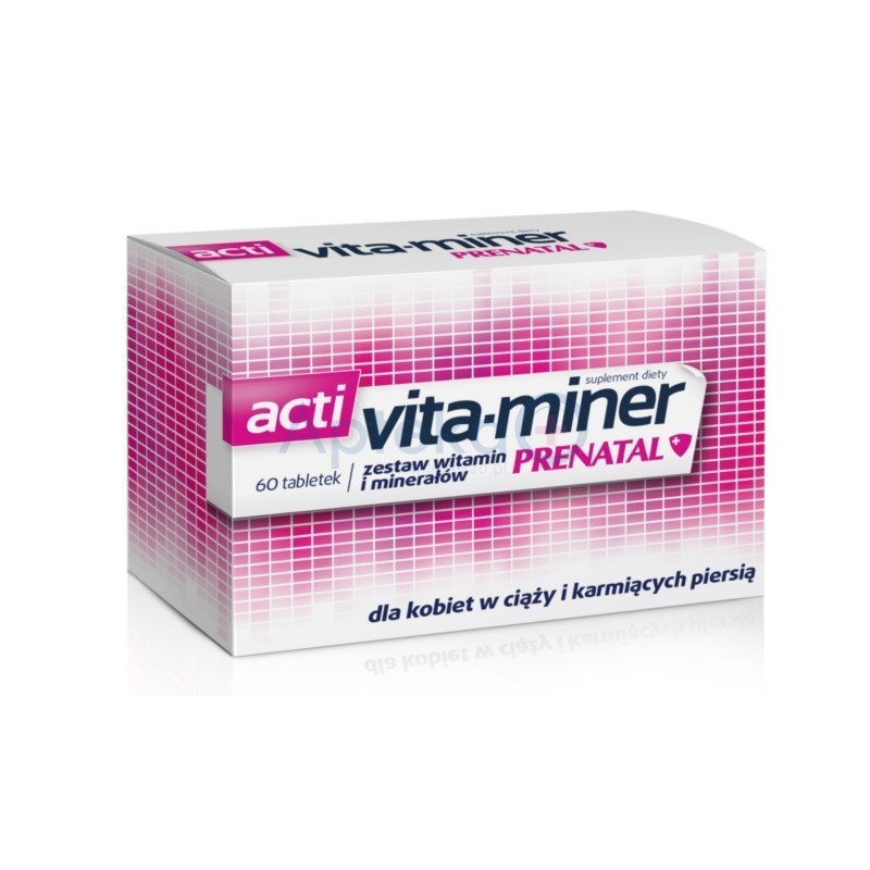 Acti Vita-miner Prenatal (Vita-miner Prenatal) tabletki 60 tabl.