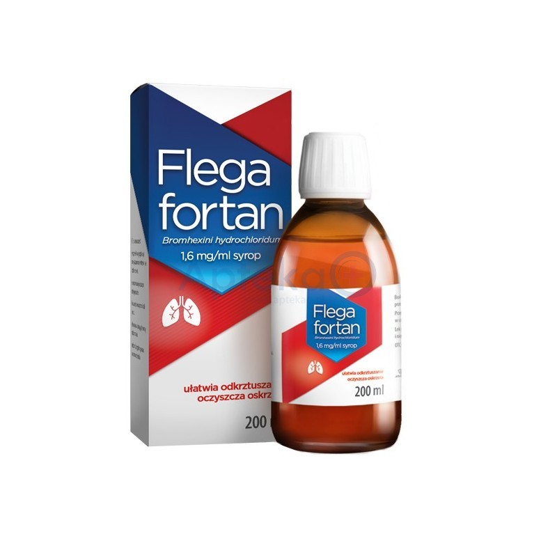 Flegafortan 1,6 mg/ml syrop 200 ml