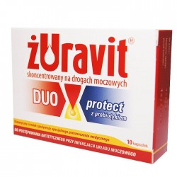 Żuravit Duo Protect z probiotykiem kapsułki 10 kaps.