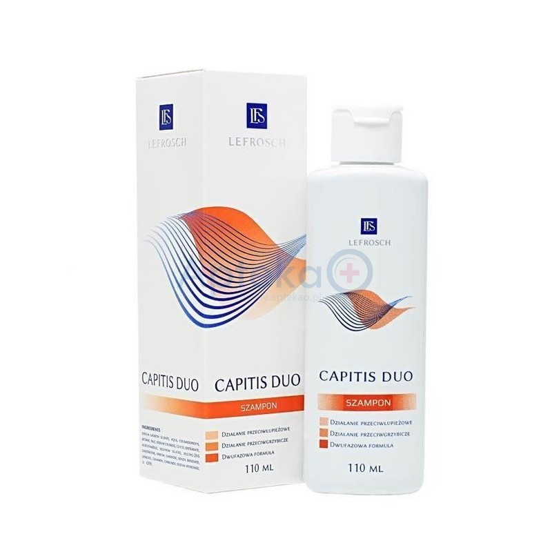 Capitis Duo szampon przeciwłupieżowy i przeciwgrzybiczy 110 ml