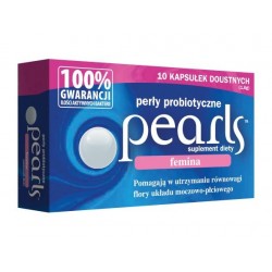 Pearls Femina perły probiotyczne kapsułki 10 kaps.