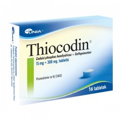 Thiocodin tabletki 16 tabl.