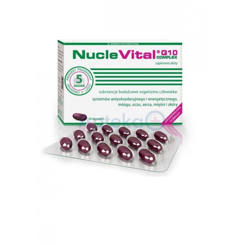 NucleVital Q10COMPLEX kapsułki 60 kaps.