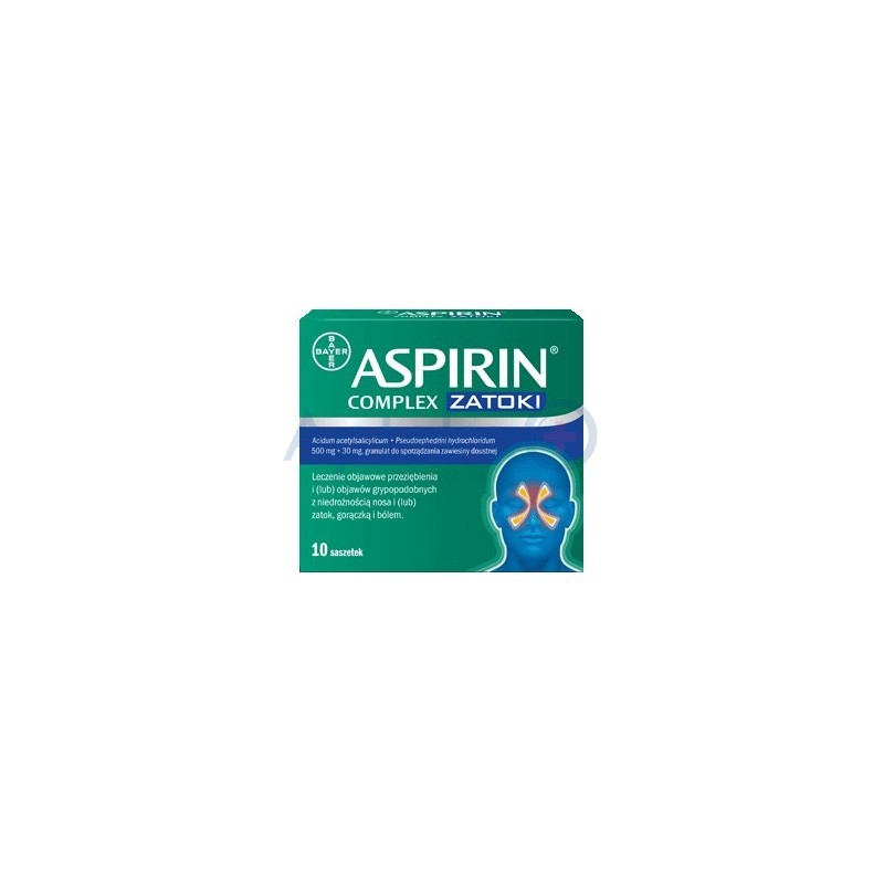 Aspirin Complex Zatoki saszetki 10 sasz.