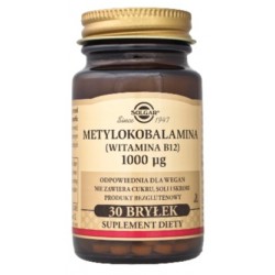 Metylokobalamina witamina B12 1000 μg bryłki 30szt.