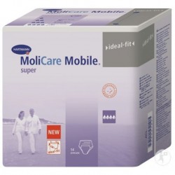 MoliCare Mobile Super Pieluchomajtki o podwyższonej chłonności S 14szt.