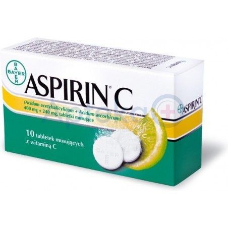 Aspirin C tabletki musujące 10 tabl.