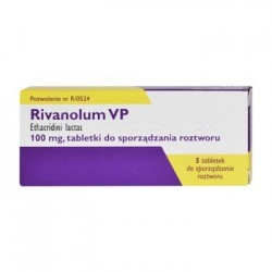 Rivanolum VP  tabletki do sporządzenia roztworu 5 tabl.