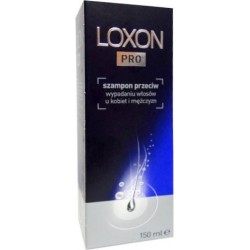 Loxon Pro szampon przeciw wypadaniu włosów u kobiet i mężczyzn 150ml 