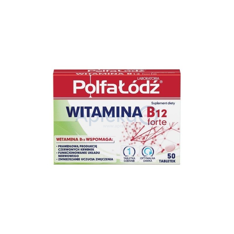 Witamina B12 Forte tabletki 50 tabl.