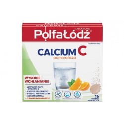 Calcium C tabletki musujące 16 tabl.