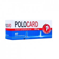 Polocard 150 mg tabletki dojelitowe 60 tabl.