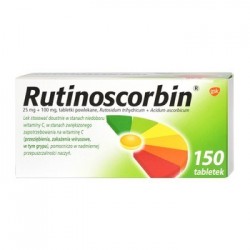 Rutinoscorbin tabletki powlekane 150 tabl.