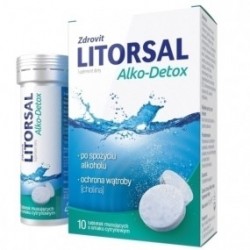 Litorsal Alko-Detox tabletki musujące 10tabl.