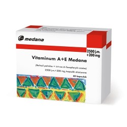Vitaminum A + E Medana kapsułki 40 kaps.