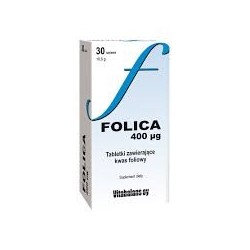 Folica 0,4mg tabletki 30tabl.
