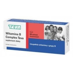 Witamina B Complex Teva tabletki 60tabl.