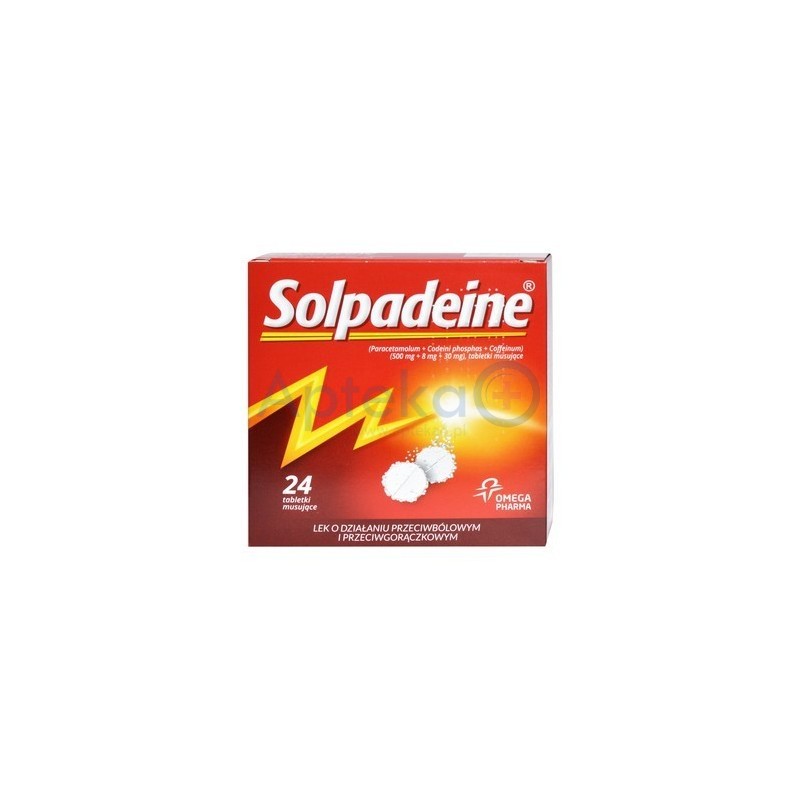 Solpadeine tabletki musujące 24 tabl.