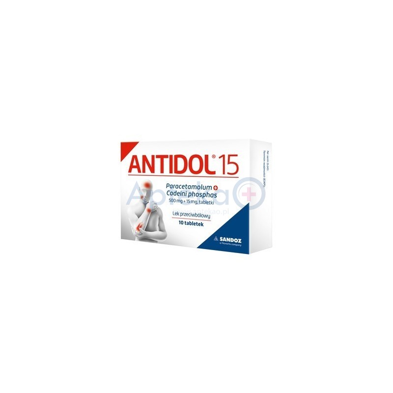 Antidol 15 tabletki 10 tabl.