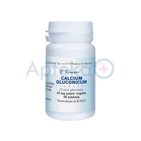 Calcium Gluconicum  tabletki 50tabl.