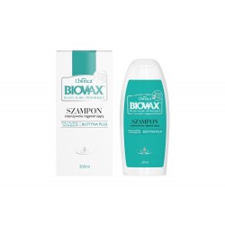 Biovax Intensywnie Regenerująca Szampon do włosów słabych ze skłonnością do wypadania 200 ml 