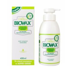 Biovax Intensywnie Regenerująca Szampon do włosów przetłuszczających się 400ml 