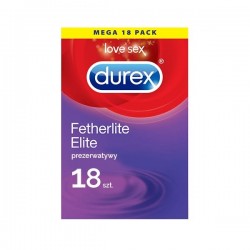 Durex Fetherlite Elite prezerwatywy ultracienkie 18szt.
