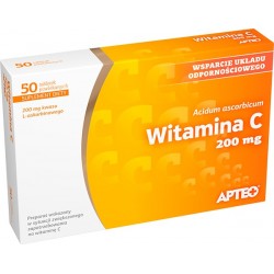 Witamina C 200 mg APTEO tabletki powlekane 50 tabl.