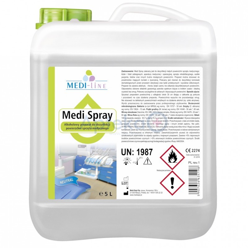 Medi Spray Neutral płyn 5l