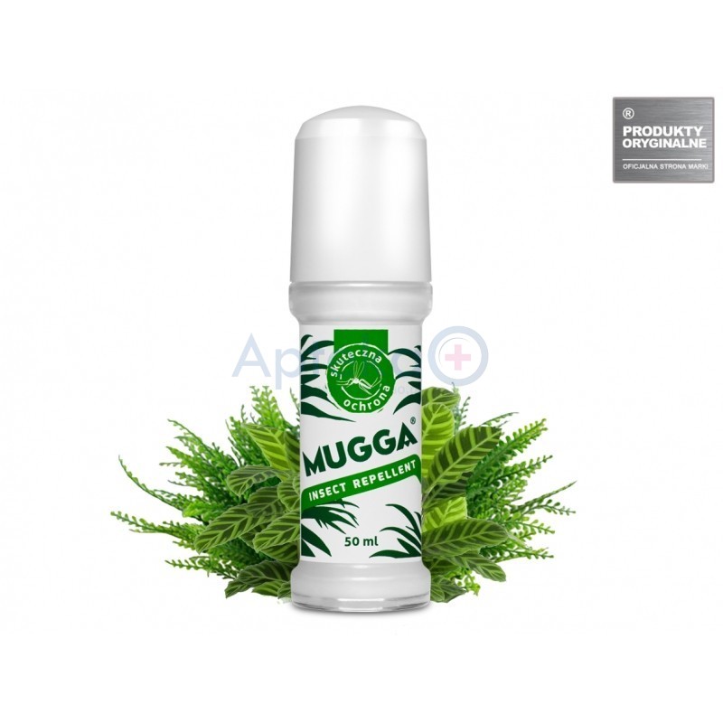 Mugga Insect Repelent 20% Deet roll-on 50ml