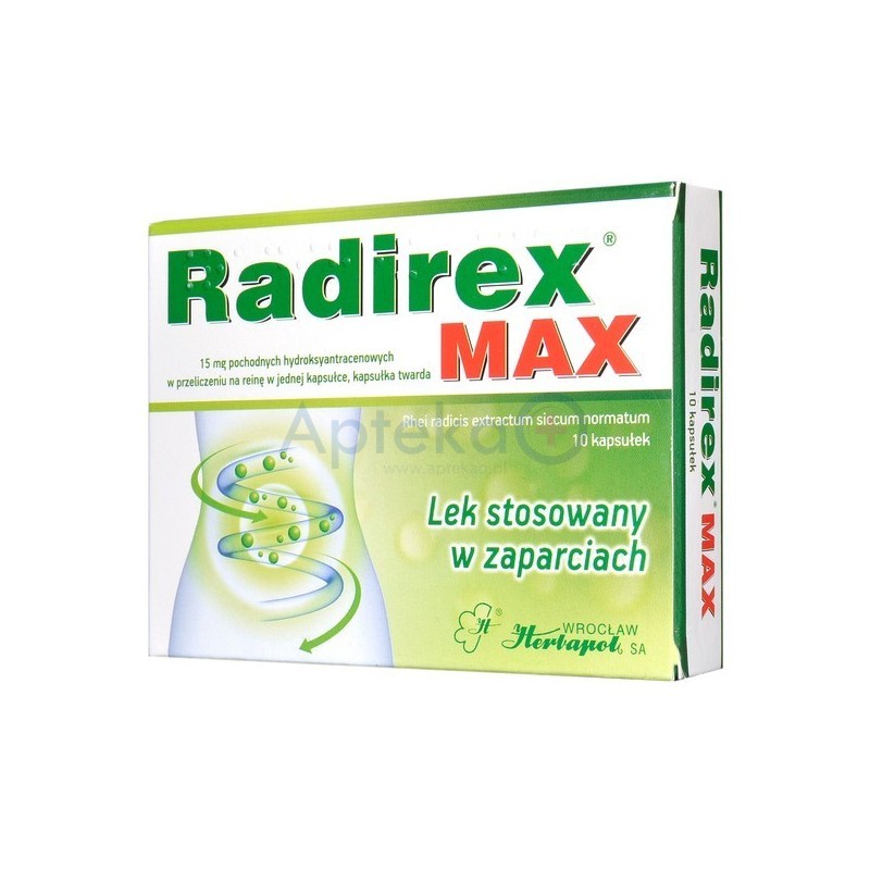 Radirex MAX kapsułki twarde 10kaps.