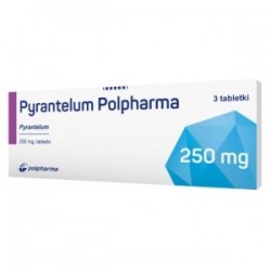 Pyrantelum Polpharma 250mg tabletki 3 tabl.