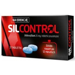Silcontrol 25 mg 2 tabletki powlekane