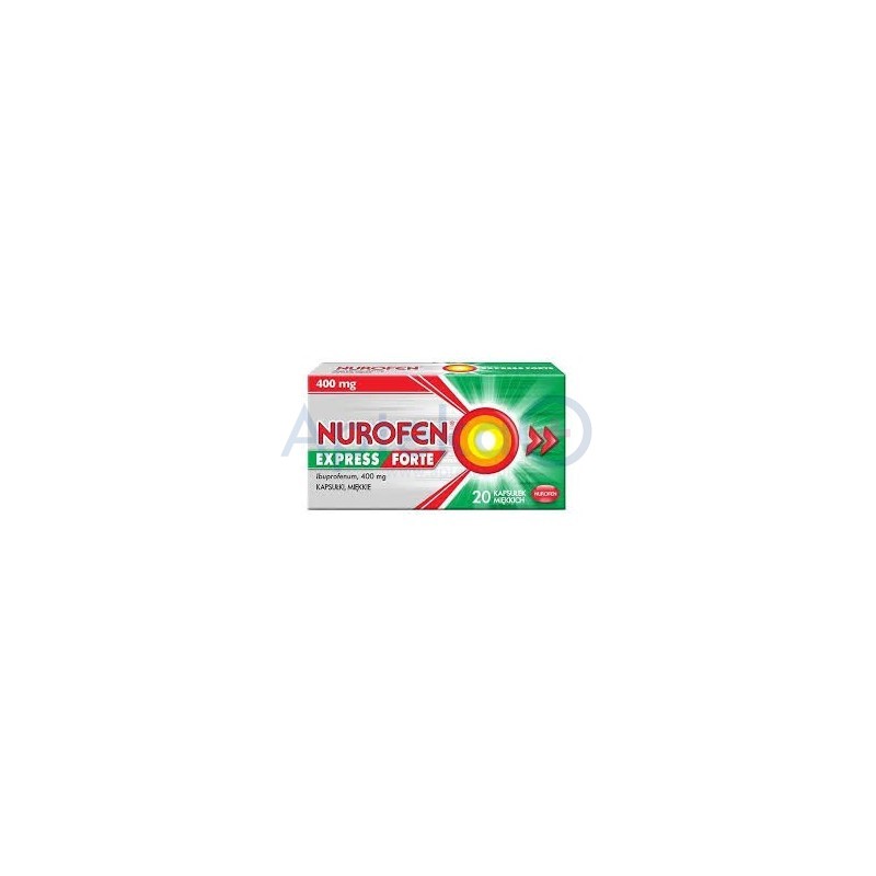Nurofen Express Forte 400 mg kapsułki 20kaps.