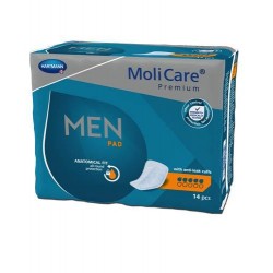 Molicare Premium Men Pad 5 kropli Anatomiczne wkłady chłonne 14szt.