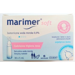 Marimer Soft Izotoniczny roztwór wody morskiej 30amp.