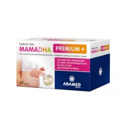 Mama DHA Premium Plus kasułki 60 kaps.