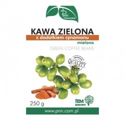 Zielona Kawa mielona z cynamonem 250g