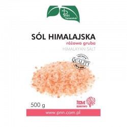 Sól Himalajska różowa gruba 500g