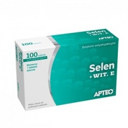Selen + witamina E Apteo tabletki 100tabl.
