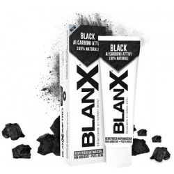 BLANX BLACK czarna pasta wybielająca do zębów z aktywnym węglem 75 ml