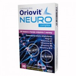 Oriovit Nuero Complex tabletki do ssania lub gryzienia 30tabl.