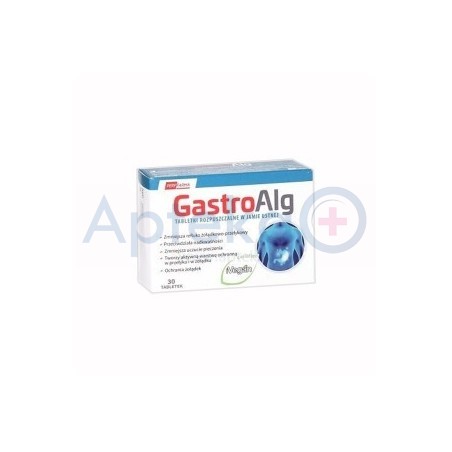 GastroAlg tabletki rozpuszczalne w jamie ustnej 30 tabl.