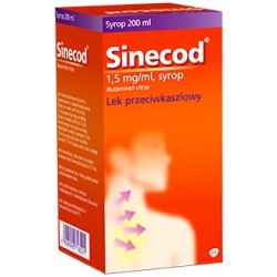 Sinecod  1,5 mg/ml syrop 200 ml