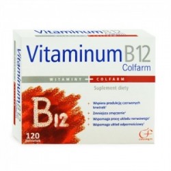 Vitaminum B12 tabletki 120tabl.