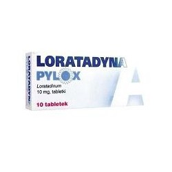 Loratadyna Pylox 10mg tabletki 10tabl.