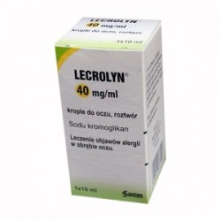 Lecrolyn 40mg/ml krople do oczu 10ml