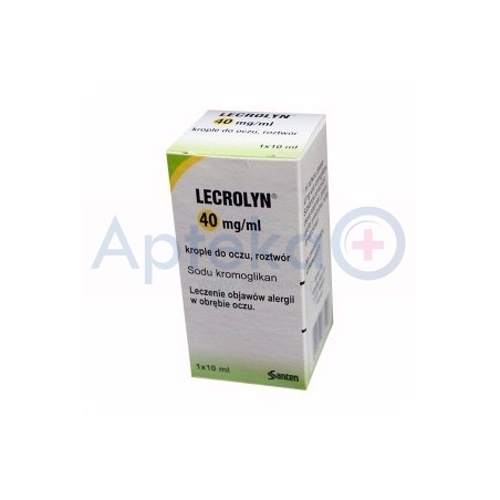Lecrolyn 40mg/ml krople do oczu 10ml